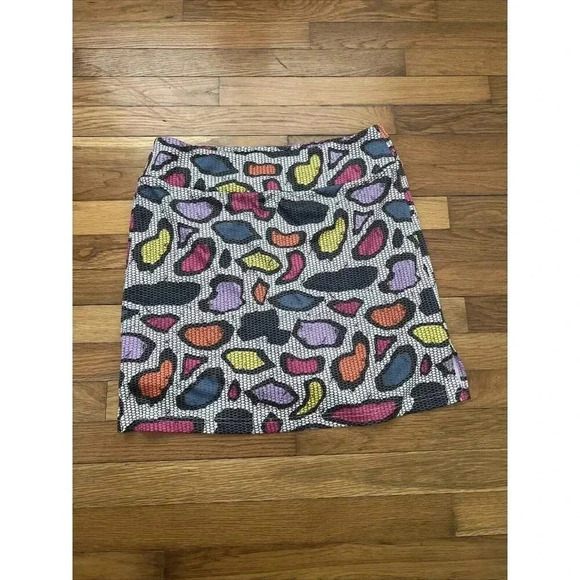 Golftini Jungle Juice Women's Skort Colorful Geometric Golf Stretch Size L - Picture 1 of 5